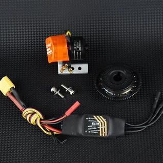 Motorupgradekits bevatten starter en propellernaaf voor X-20cc-S/R-motor